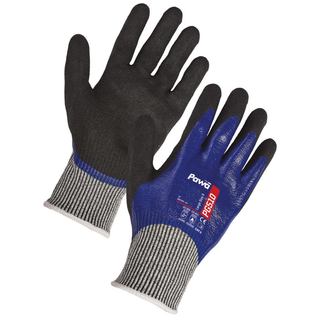 Pawa PG510 Oil Resistant Anti Cut Gloves