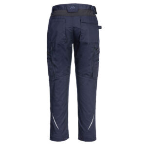 Portwest CD881 WX2 Eco Stretch Trade Trousers Navy Rear