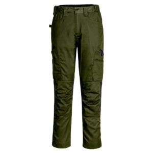 Portwest CD881 WX2 Eco Stretch Trade Trousers Green