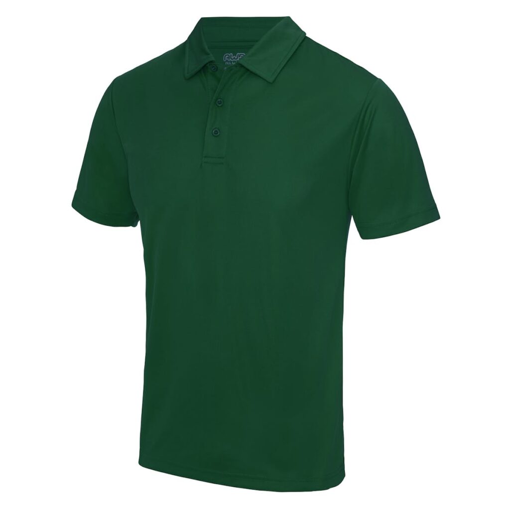 JC040X Awdis Cool Polo Bottle Green Front