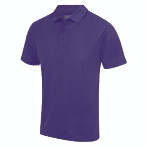 JC040X Awdis Cool Polo Purple Front