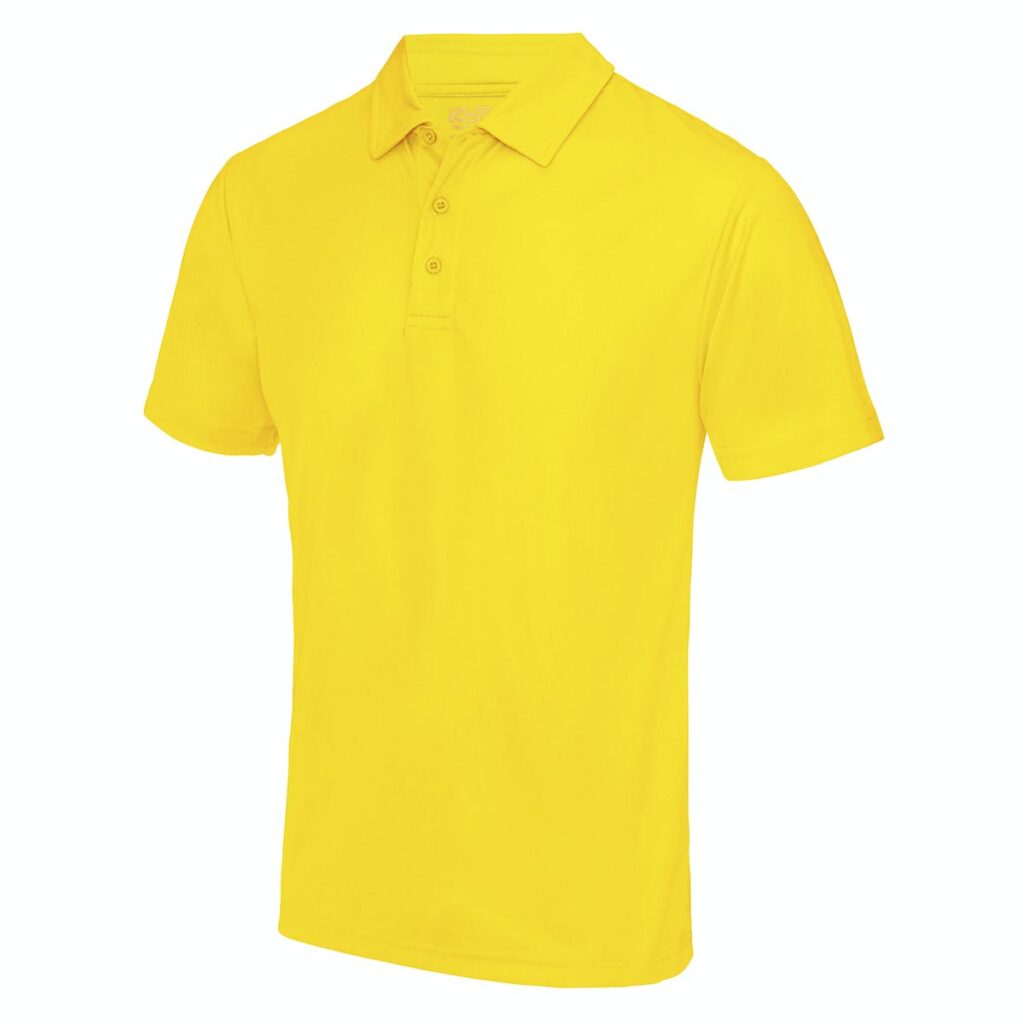 JC040X Awdis Cool Polo Yellow Front