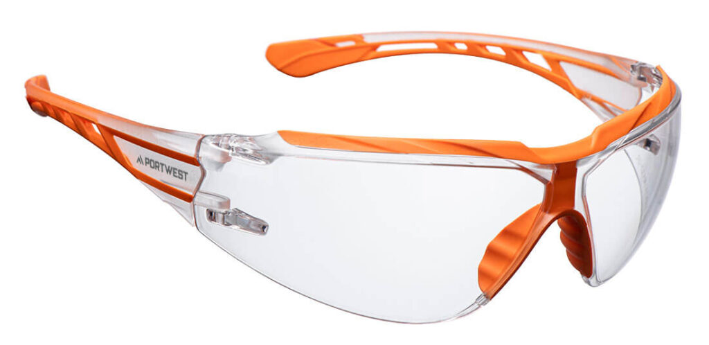 Portwest PS10 Dynamic KN Safety Glasses Clear Lens