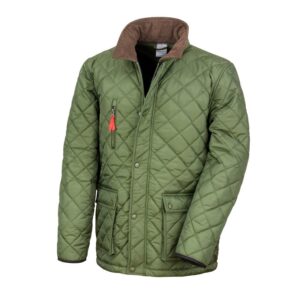 Result Urban R196X Cheltenham Gold Jacket Olive Front