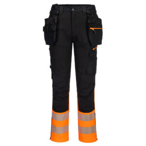 Portwest DX457 DX4 Hi-Vis Class 1 Craft Trousers - Front