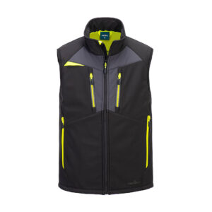 Portwest DX476 DX4 Softshell Gilet - Black Workwear Bodywarmer