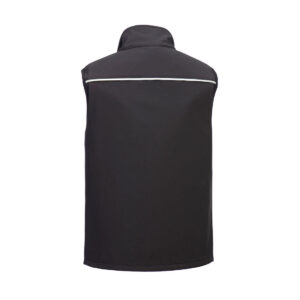 Portwest DX476 DX4 Softshell Gilet - Black - Rear