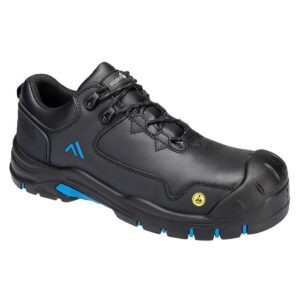 Portwest FC19 Apex Compositelite Shoe S3S ESD HRO SR SC FO - Blue and Black