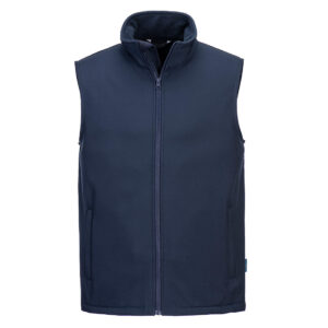 Portwest TK22 Print and Promo Softshell Gilet - Navy - Branded softshell gilet