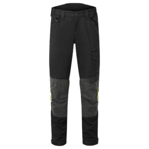 Portwest EV441 EV4 Stretch Service Trousers - Black - Front