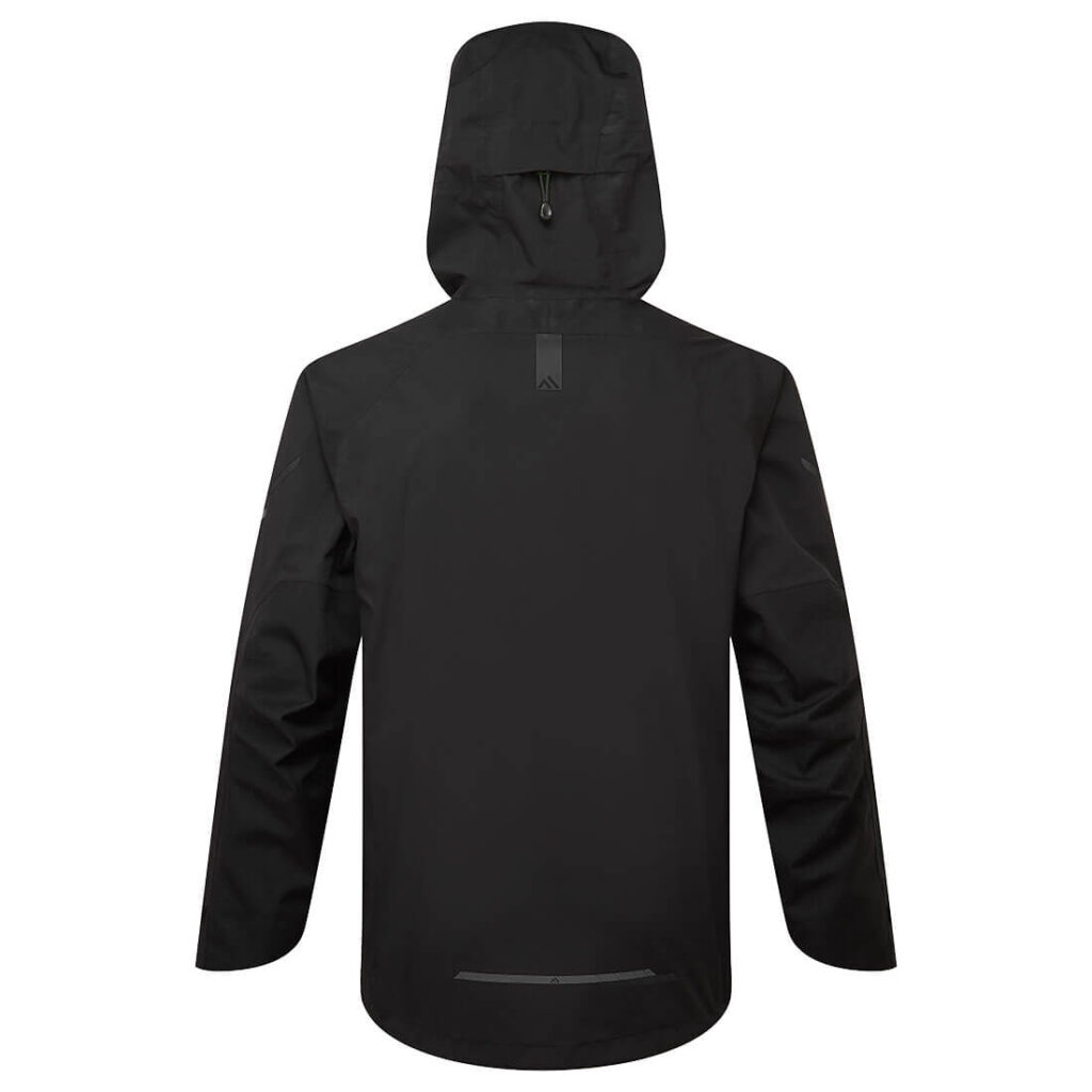 Portwest EV460 EV4 Shell Rain Jacket - Black - Rear