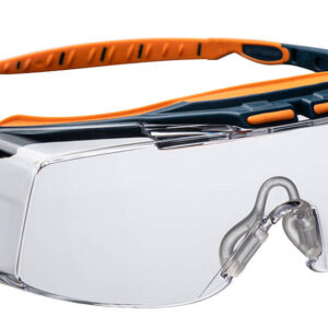 Portwest PS24 Peak OTG Safety Glasses - Clear Lens