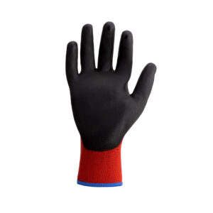 Coloursafe Pred Ruby PU Coating Safety Gloves Inside