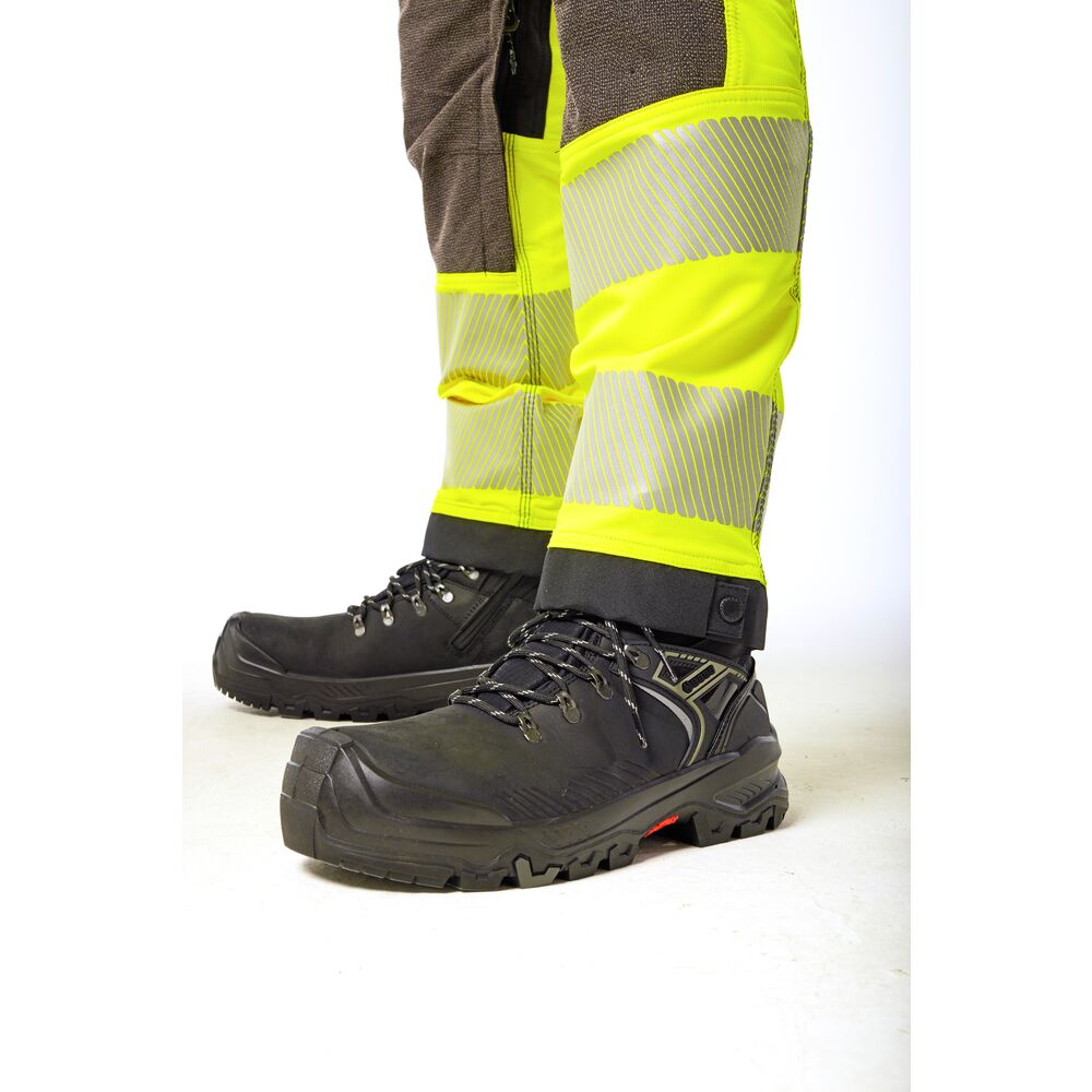 Portwest EV442 EV4 Hi-Vis Stretch Detachable Holster Class 1 Trousers - Ankle Close Up