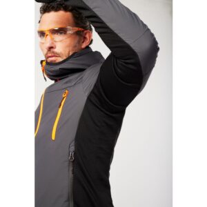 Portwest EV470 EV4 Insulated Hybrid Jacket - Grey - Under Arm