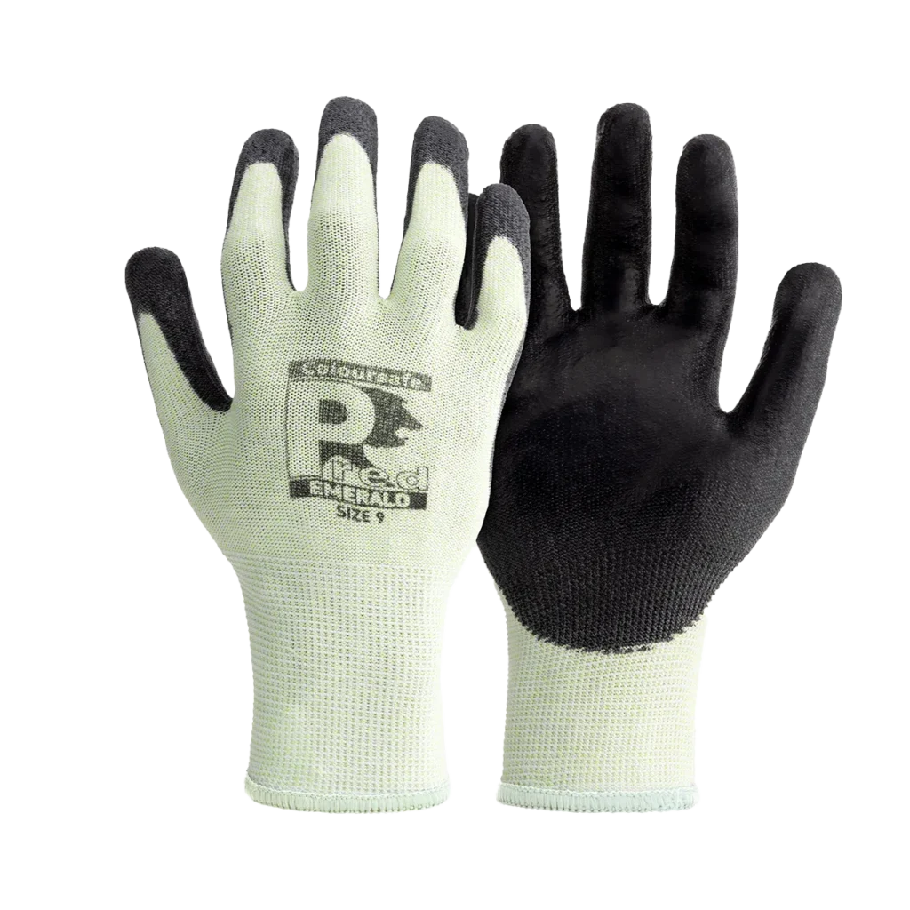 Coloursafe Pred Emerald Cut Level C PU Safety Gloves - pairs