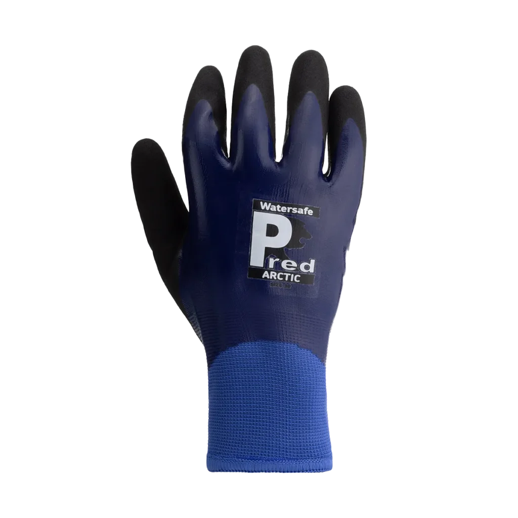 Watersafe Pred Arctic Waterproof Blue Safety Gloves