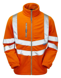 PULSAR HV Orange Interactive Fleece Jacket - Front