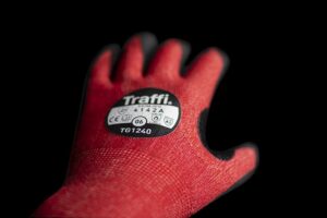 Traffi TG1240 MICRODEX LXT NITRILE Cut Level A Safety Glove