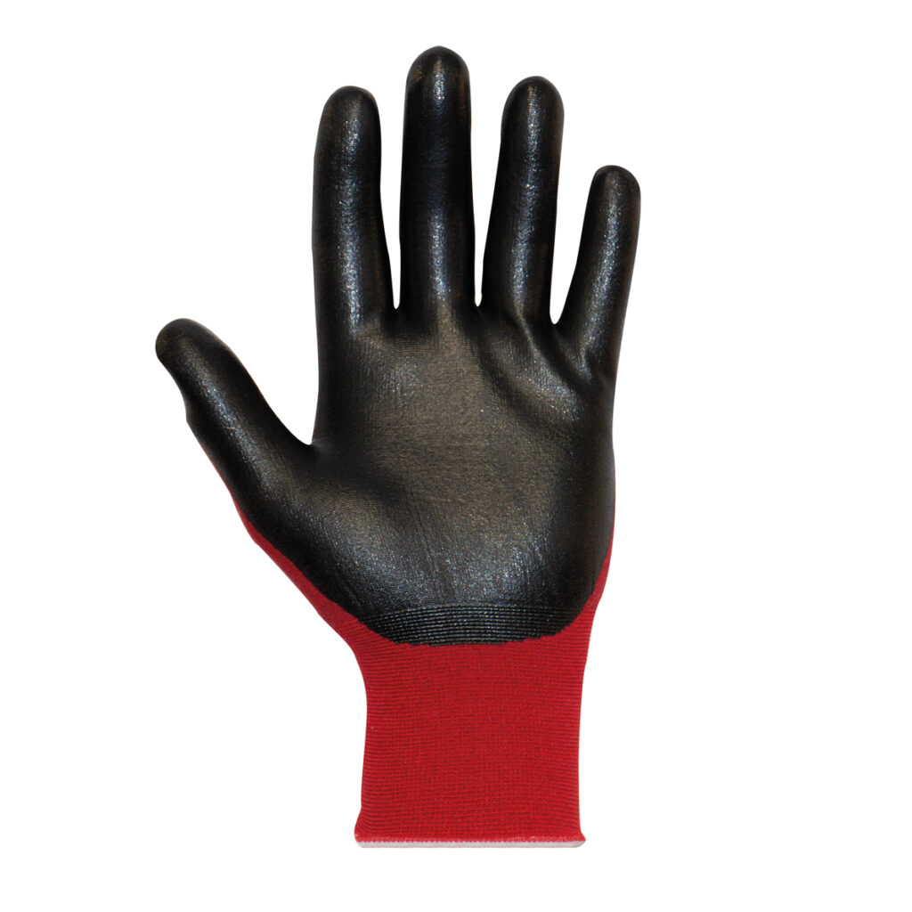 Traffi TG1290 X-DURA ULTRA PU Cut Level A Safety Glove Palm