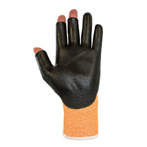 Traffi TG3220 X-DURA 3 DIGIT PU Cut Level B Safety Glove Palm