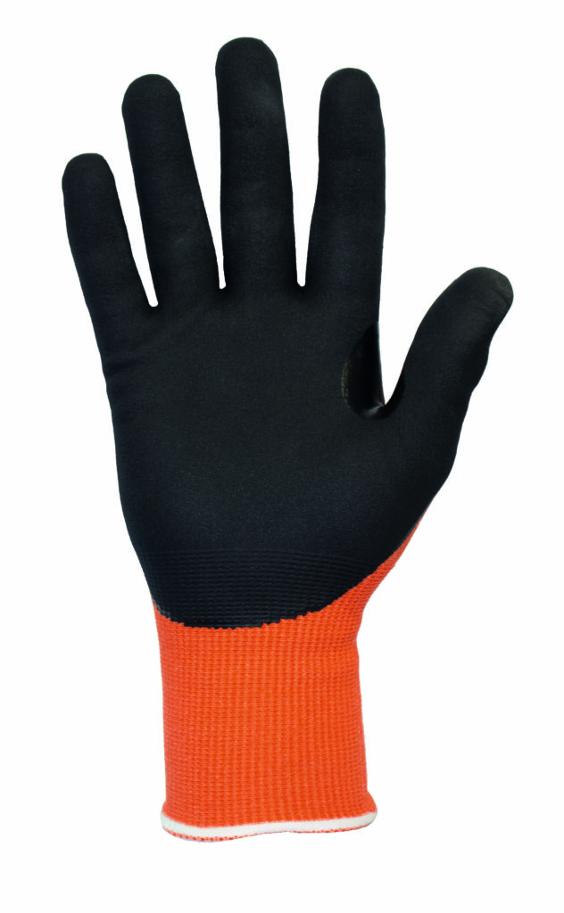 Traffi TG3240 MICRODEX NITRILE LXT Cut Level B Safety Glove Palm