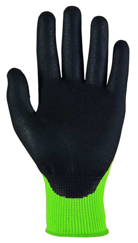 Traffi TG535 X-DURA NITRILE FOAM Cut Level C Safety Glove Palm