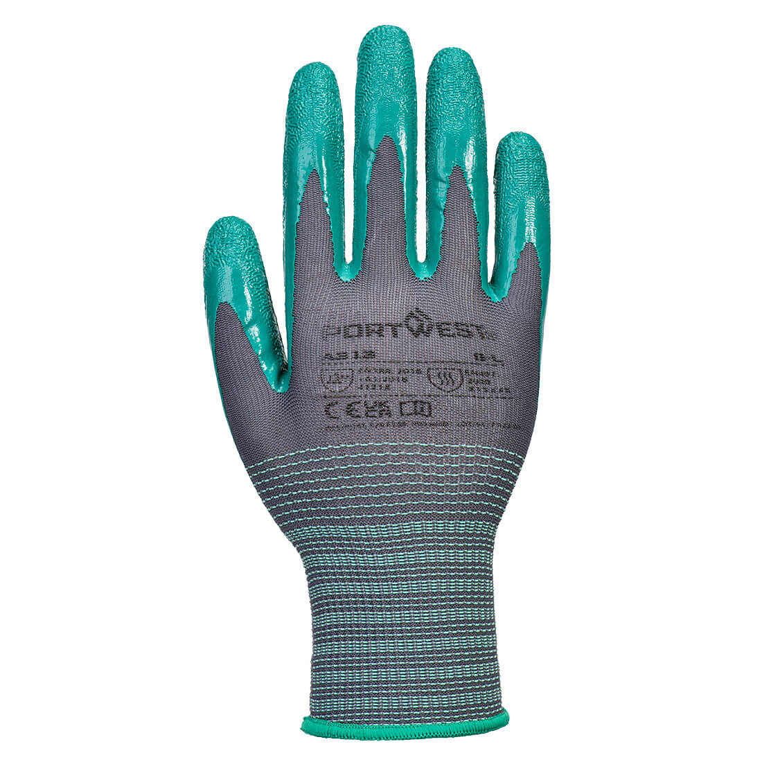 Portwest A313 Grip 15 Nitrile Crinkle Glove - Pack of 12