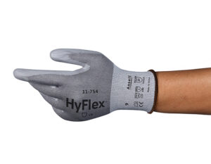 Ansell HyFlex 11-754 Cut Resistant Polyurethane Safety Gloves - Pack of 12