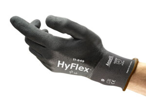 Ansell HyFlex 11-849 Fully Dipped Nitrile Coated Safety Gloves - Pack of 12