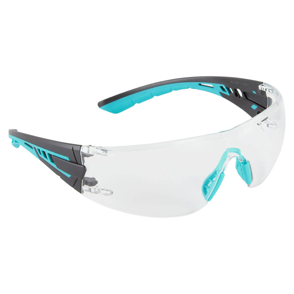 Portwest PS27 Tech Look Lite KN Safety Glasses - Clear