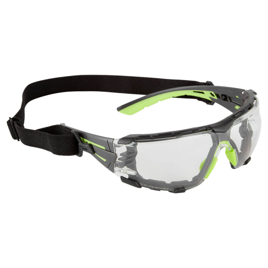 Portwest PS28 Tech Look Pro KN Safety Glasses - Clear