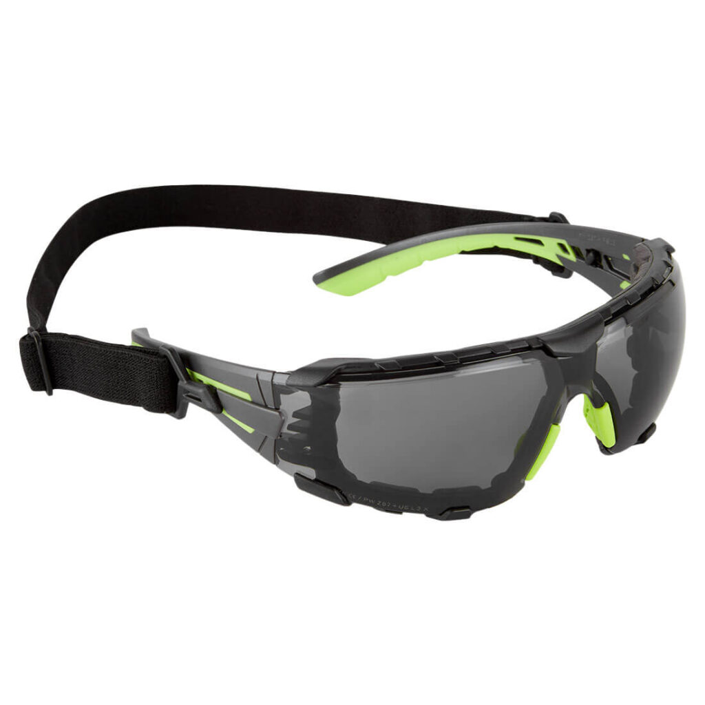 Portwest PS28 Tech Look Pro KN Safety Glasses - Smoke