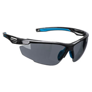 Portwest PS37 Anthracite KN Safety Glasses - Smoke