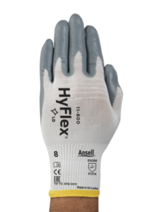 Ansell HyFlex 11-800 Breathable Industrial Safety Gloves - Pack of 12