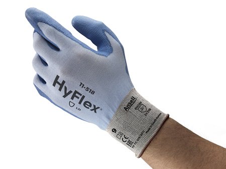 Ansell HyFlex 11-518 Ultralight Cut Resistant Safety Gloves