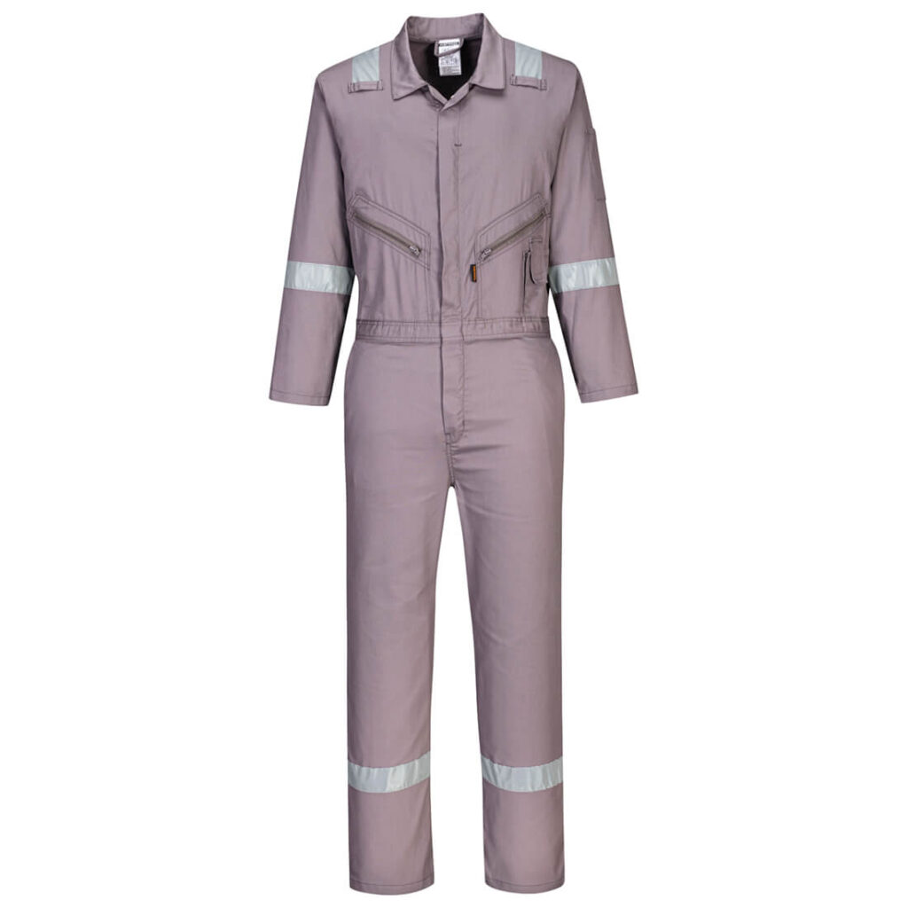 Portwest C814 Iona Cotton Coverall - Grey