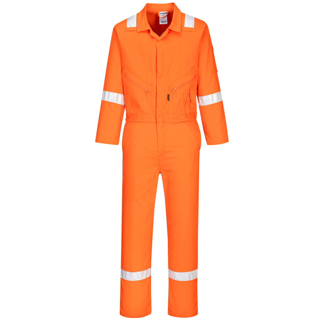 Portwest C814 Iona Cotton Coverall - Orange