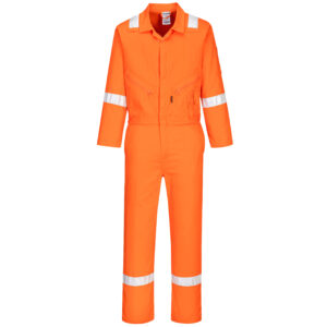 Portwest C814 Iona Cotton Coverall - Orange