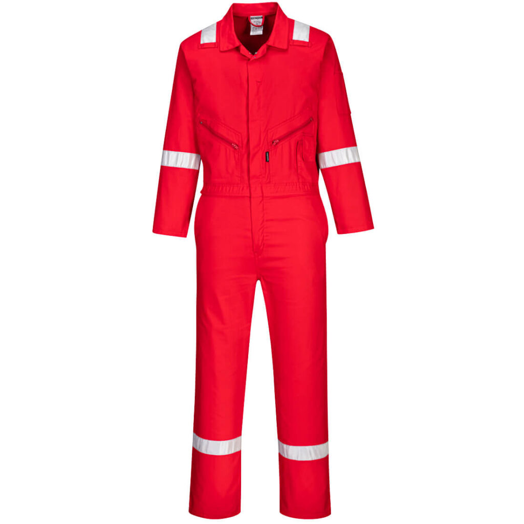 Portwest C814 Iona Cotton Coverall - Red