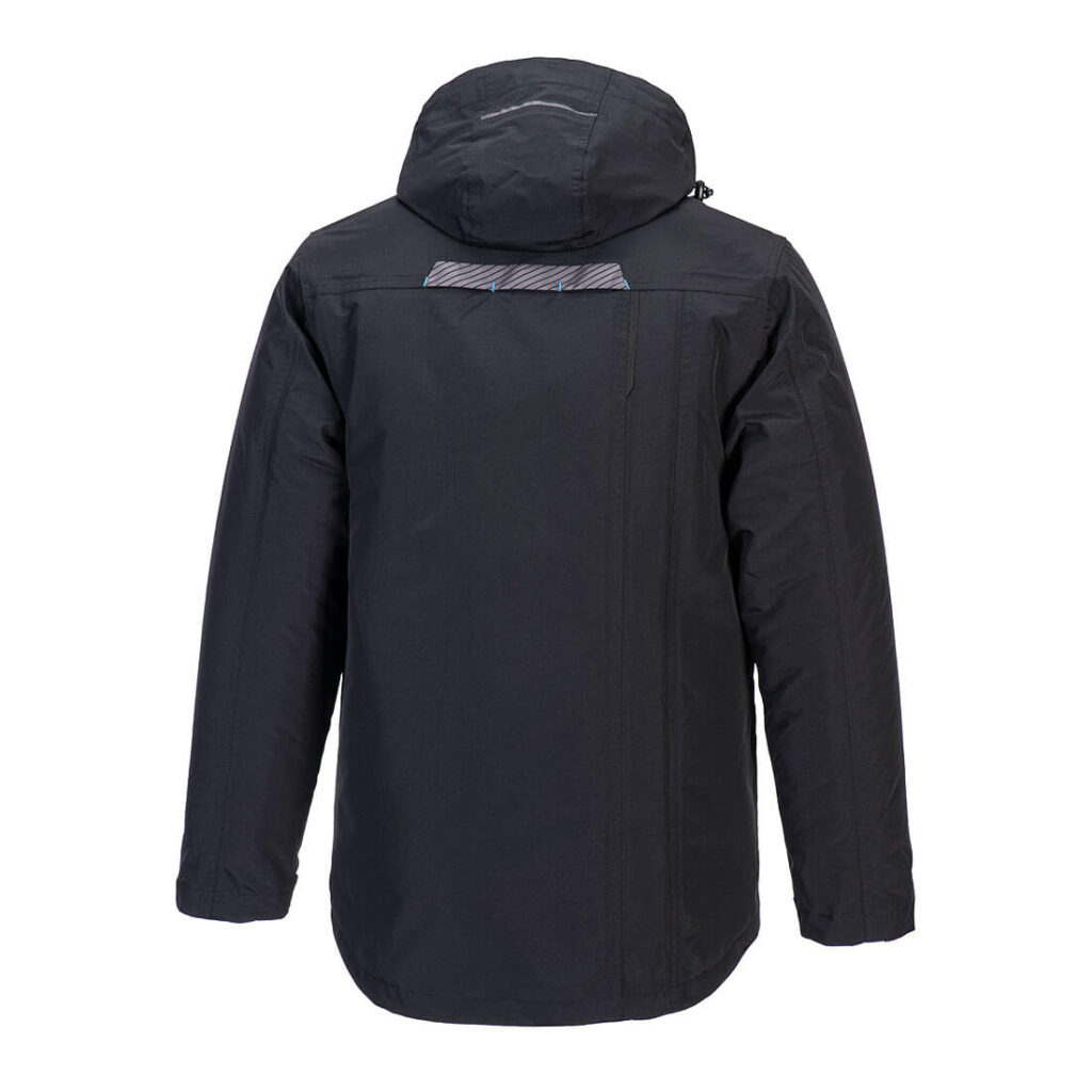 Portwest T740 WX3 Winter Jacket - Black - Rear