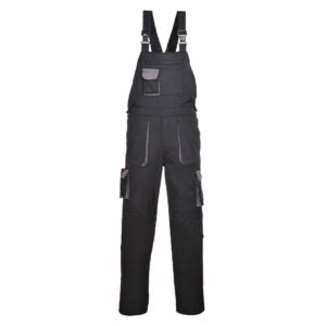 TX12 Portwest Texo Contrast Bib and Brace - Black