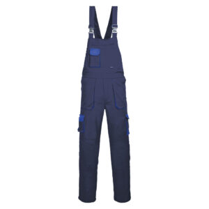 TX12 Portwest Texo Contrast Bib and Brace - Navy