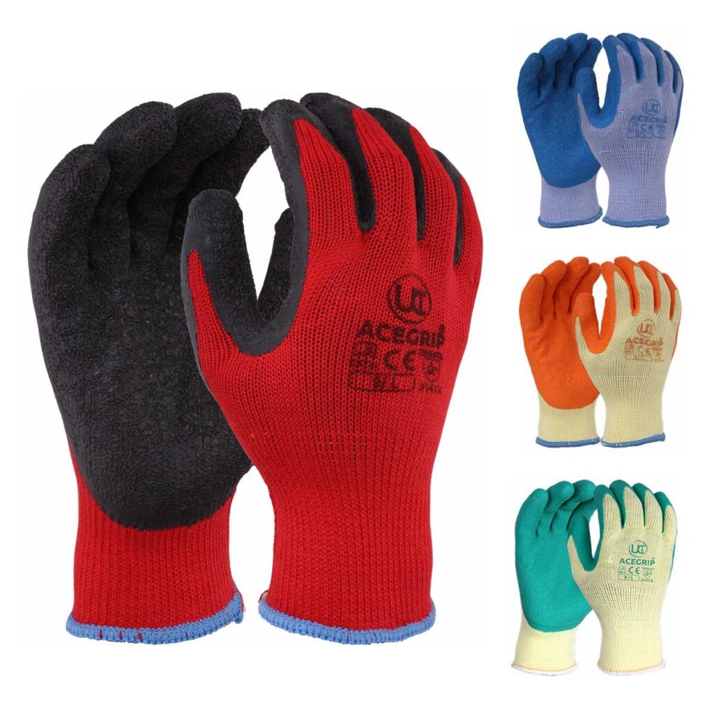 AceGrip-RP Retail Packed Premium Latex Safety Glove