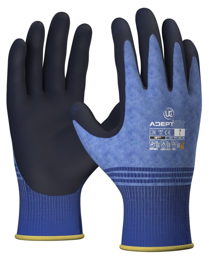 Adept Ice Dextrous Thermal NFT with Touch Screen Safety Gloves