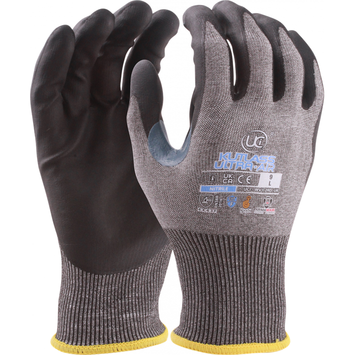 Kutlass Ultra-Air - Ultra Lightweight ISO Cut F Armormaxx Safety Glove