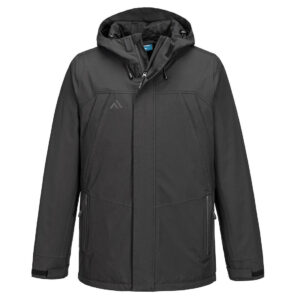 Portwest KX364 KX3 Rain Jacket - Black - Front