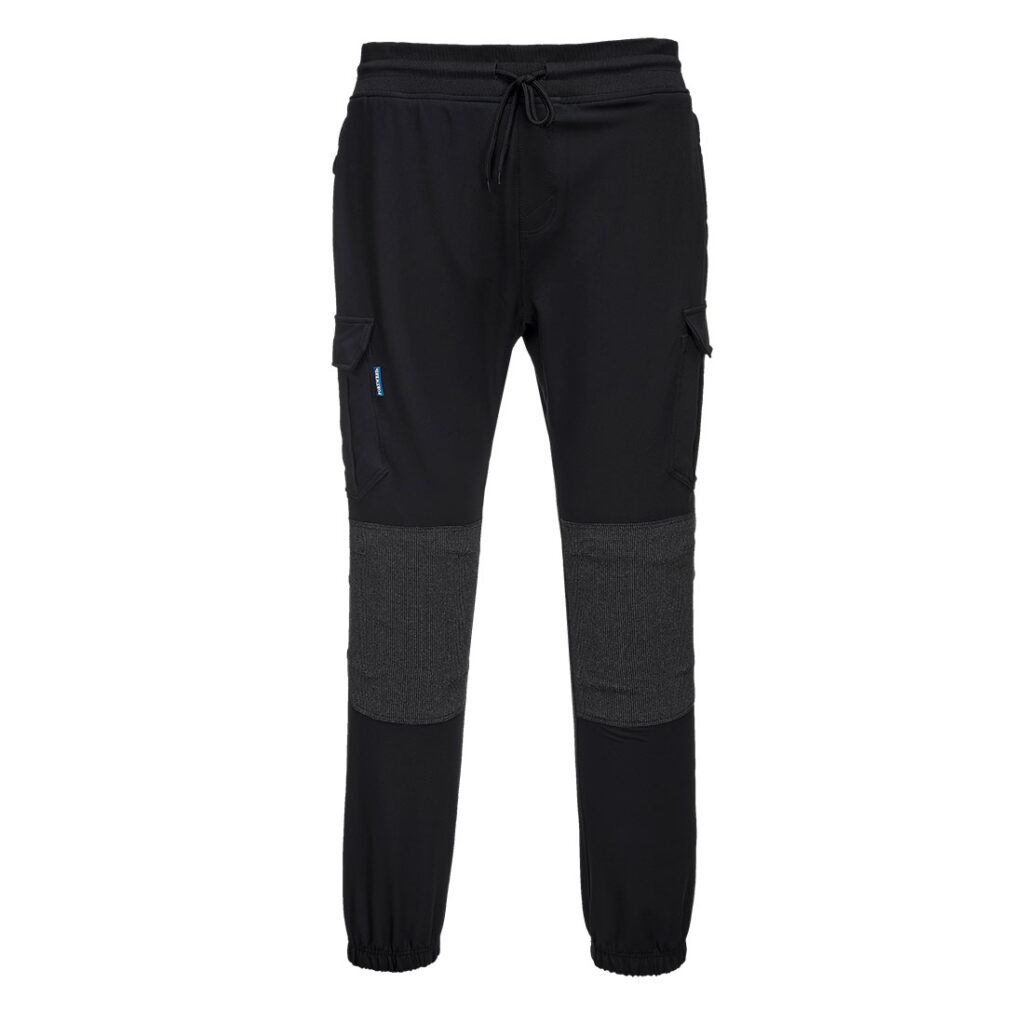 Portwest T803 KX3 Flexi Joggers - Black - Front